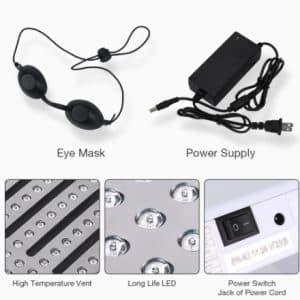 7 Colors PDF Led Light Therapy LED Mask Skin Rejuvenation Photon Device Spa Acne Remover Anti-Wrinkle Red Led Light Treatment